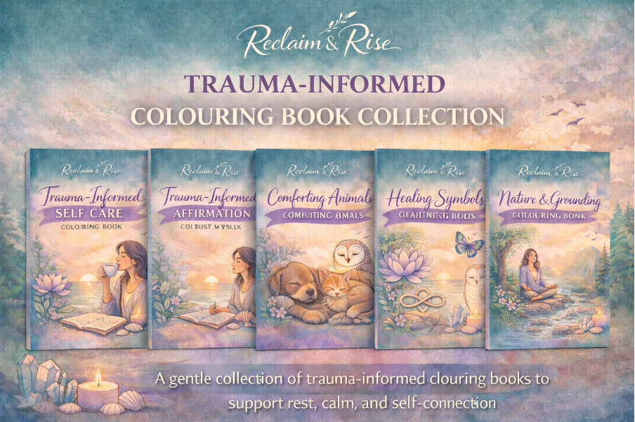 Trauma Informed Colouring Books Collection 1