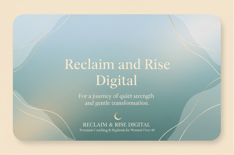 Reclaim and Rise Digital Gift Card - an invitation to healing
