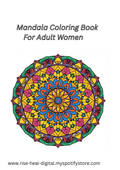 Ground & Calm Mandala Colouring Book