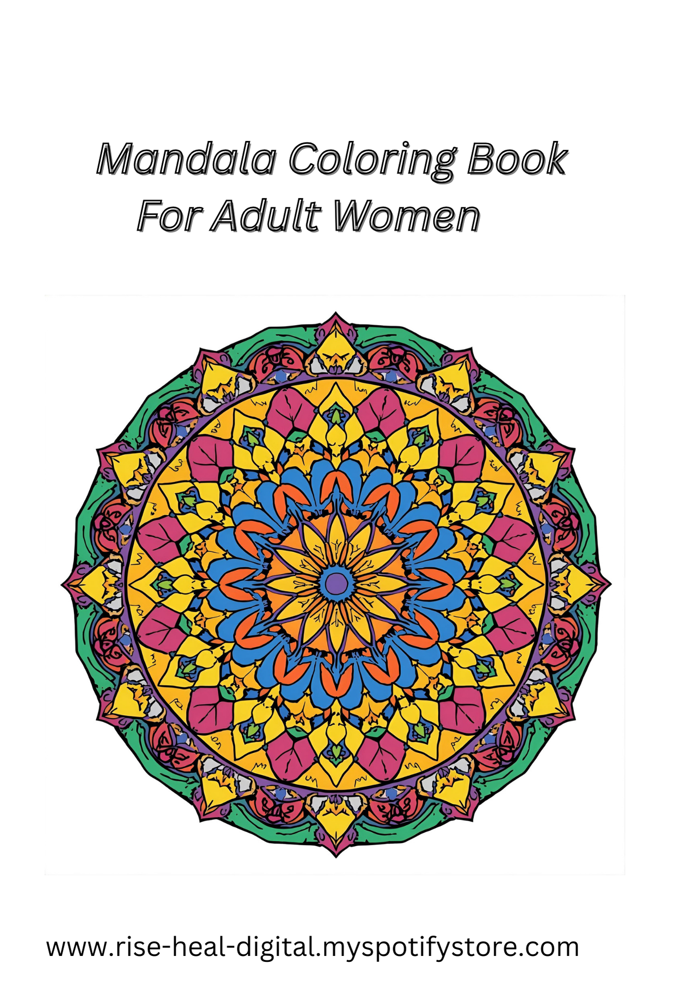 Ground & Calm Mandala Colouring Book