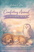 Comforting Animals Colouring Book